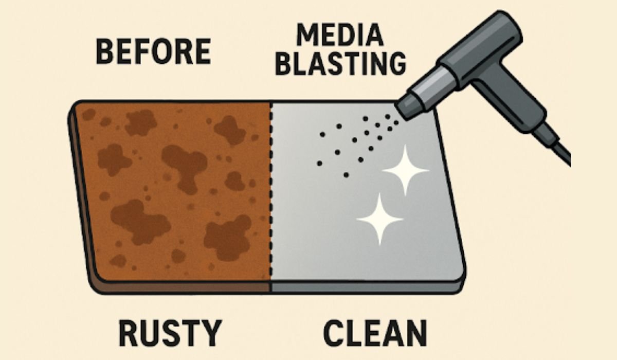 Media Blasting Enhances Surface