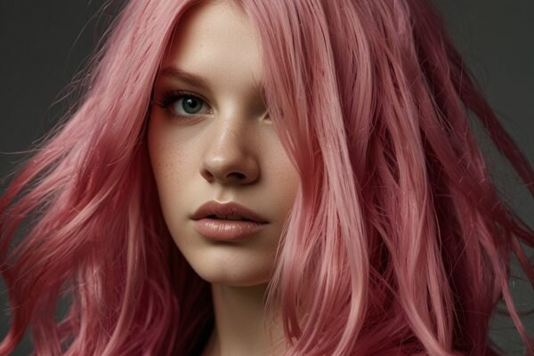 Temporary Hair Colour Pink