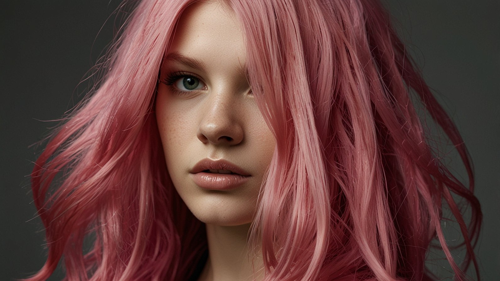 Temporary Hair Colour Pink