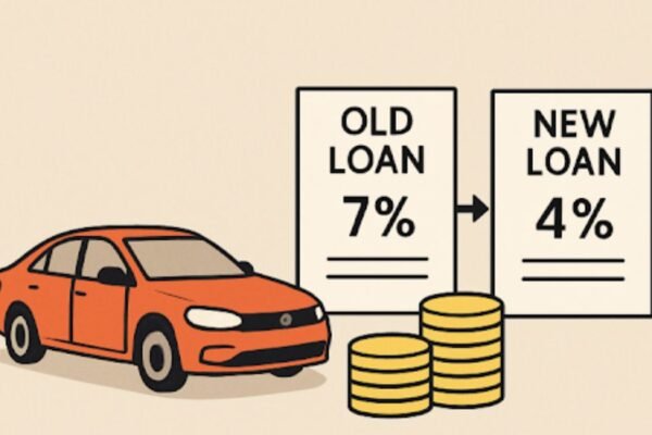 Financial Effects of Refinancing an Auto Loan