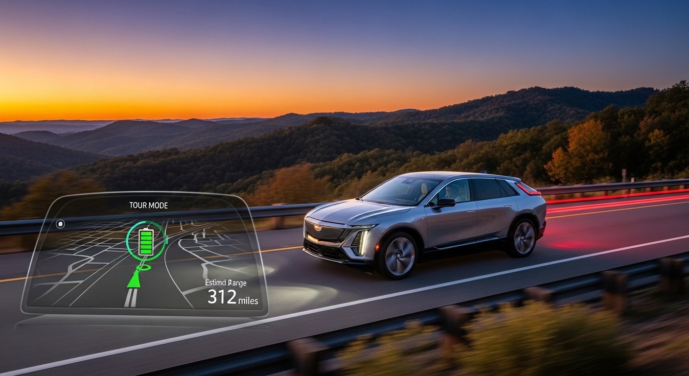 Do the Driving Modes in Cadillac LYRIQ Offer Different Ranges or Battery Usages?
